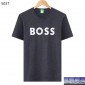 BOSS 新款絲光棉短袖T恤