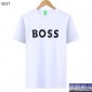 BOSS 新款絲光棉短袖T恤