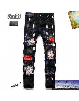 AMIRI  新款破洞牛仔褲