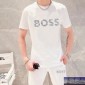 BOSS 新款絲光棉短袖套裝