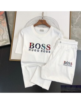 BOSS 新款全棉短袖套裝-