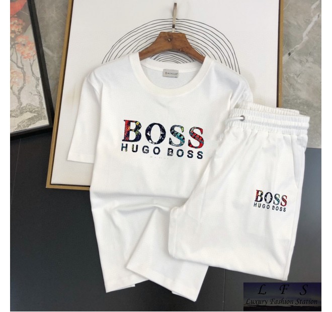 BOSS 新款全棉短袖套裝-