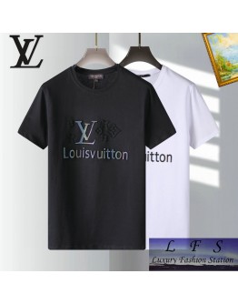 LV 新款全棉短T