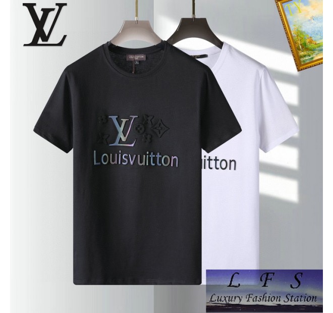 LV 新款全棉短T