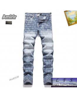 AMIRI  2023男款直筒牛仔褲