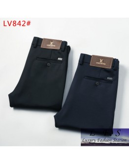 LV 2023男款窄版休閒褲