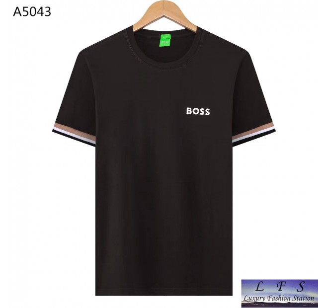 BOSS 2023 全棉圓領短T