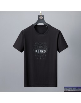 Kenzo 絲光棉圓領短T