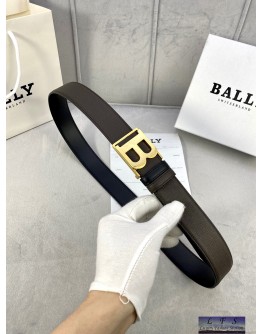 BALLY-2024真皮皮帶-寬度3.5