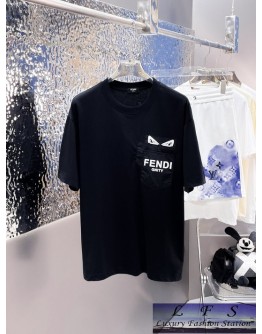 FENDI-2024全棉短袖T恤-