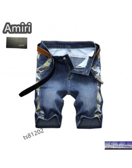 Amiri 新款牛仔短褲