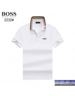 BOSS-2024新款全棉刺繡短袖POLO衫