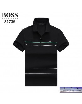 BOSS-2024新款全棉短袖POLO衫