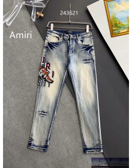 AMIRI-2024新款直筒休閒牛仔褲