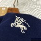 巴寶莉-2024秋冬新款刺繡毛衣