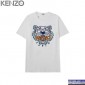 Kenzo 全棉圓領刺繡短T