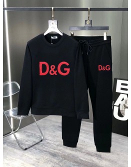 D&G-2024新款休閒圓領套裝 