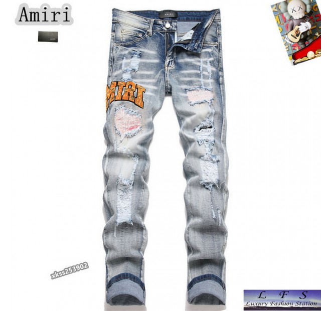 amiri-2025新款直筒牛仔褲