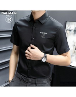 Balmain 男款短袖襯衫