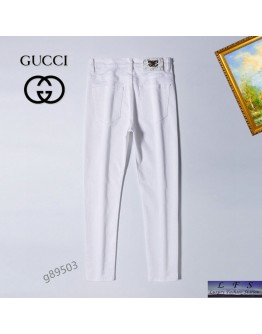 GUCCI 新款休閒直筒牛仔褲