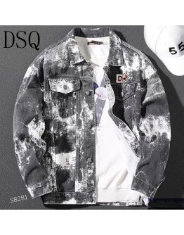 dsq 秋冬新款牛仔外套