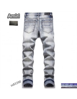 AMIRI  新款窄版直筒牛仔褲