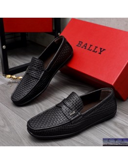 BALLY 真皮壓紋休閒鞋