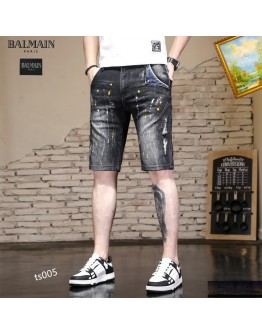 BALMAIN 新款牛仔短褲