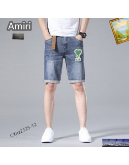 Amiri  男款牛仔短褲